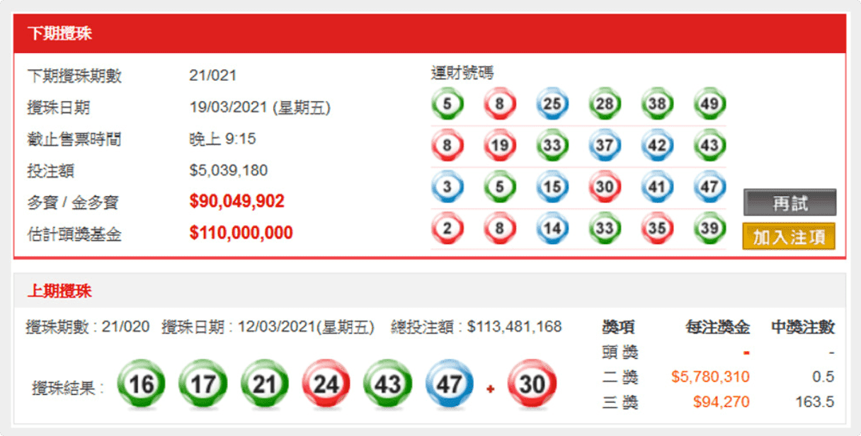 你需要瞭解六合彩 開獎 號碼的歷史數據